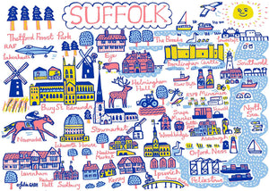 Suffolk Art Print - Julia Gash