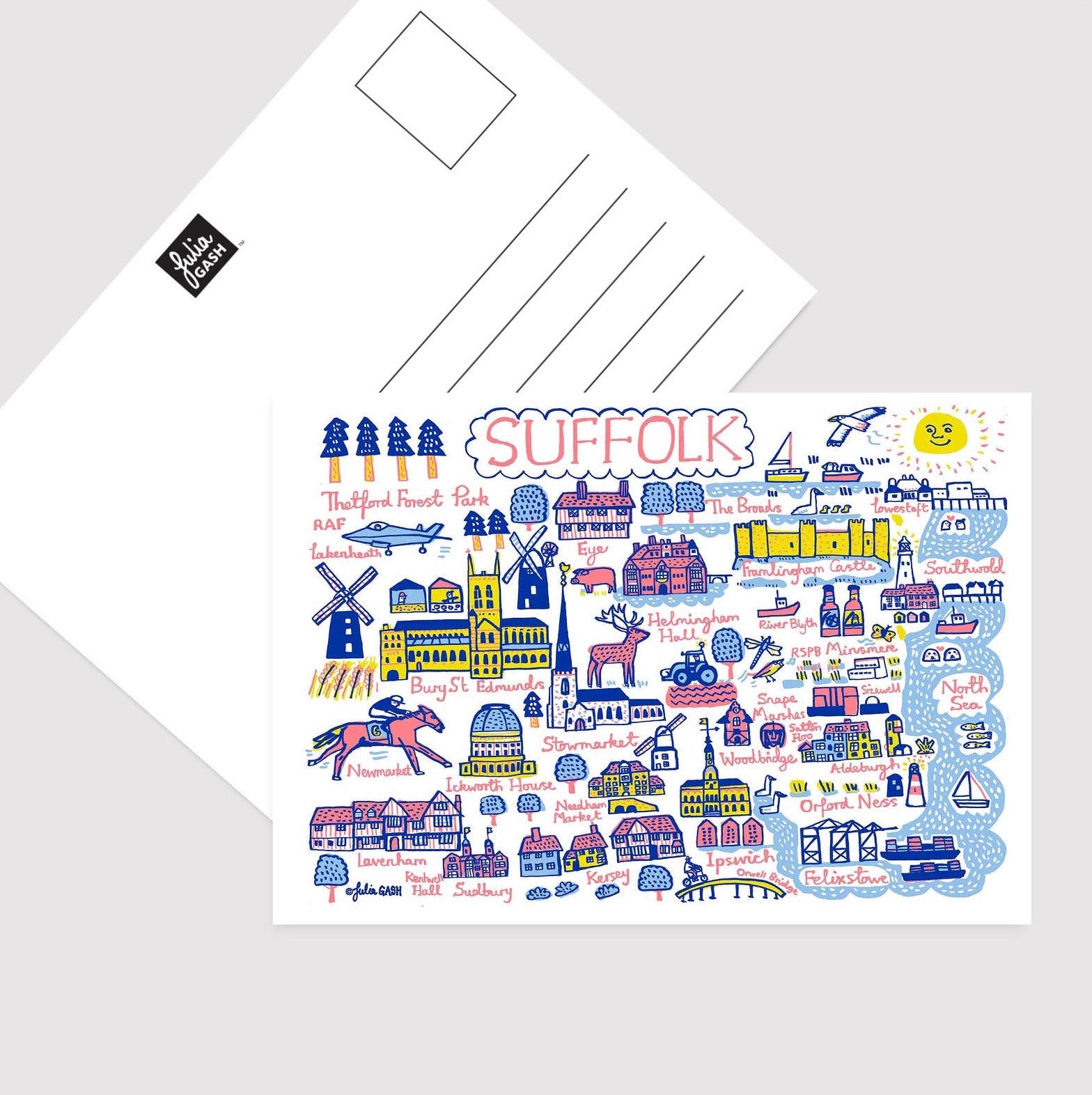 Suffolk Postcard - Julia Gash