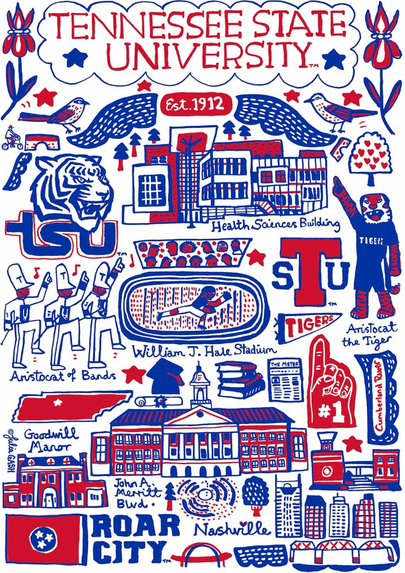 Tennessee State University by Julia Gash