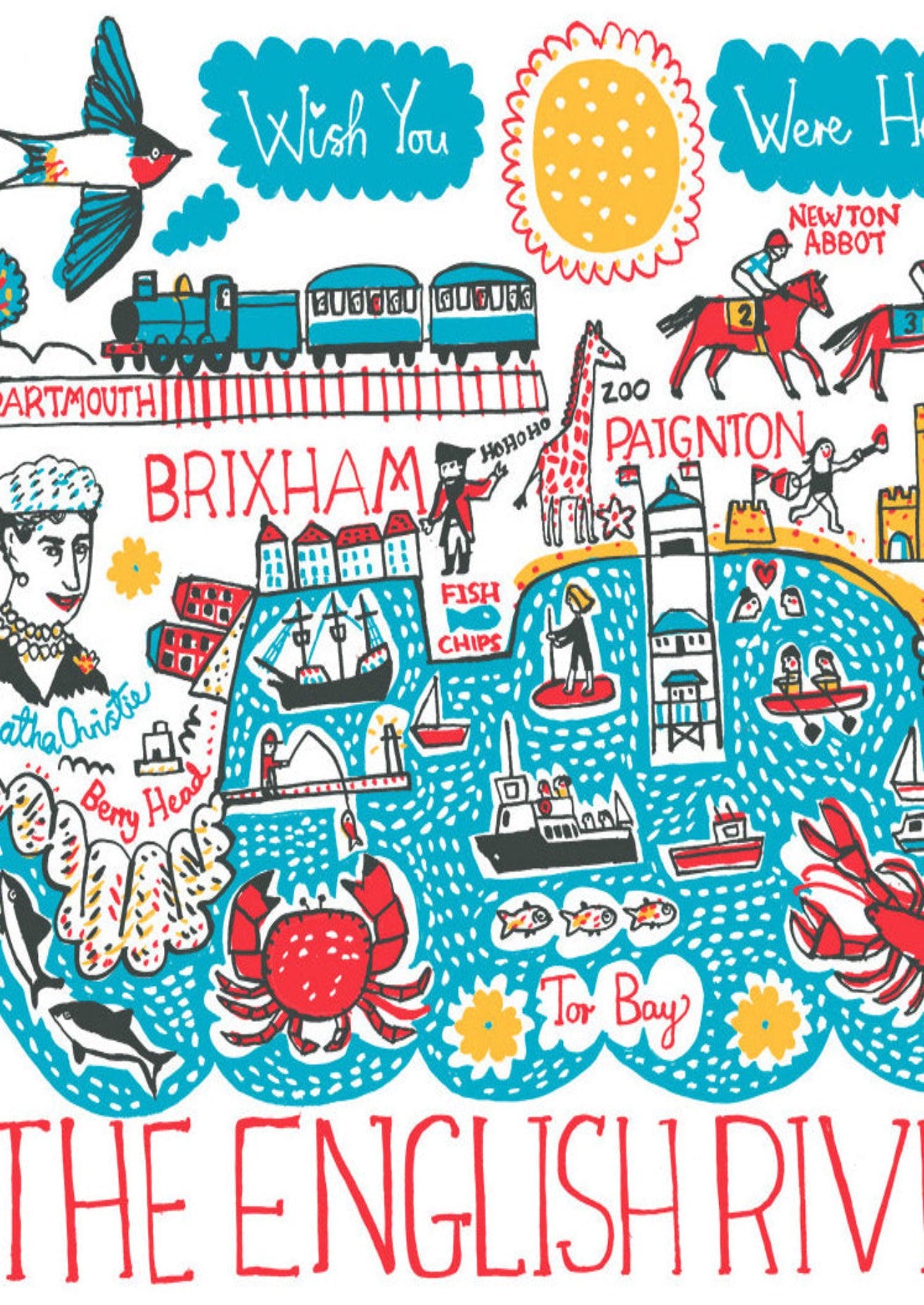 English Riviera Postcard - Julia Gash