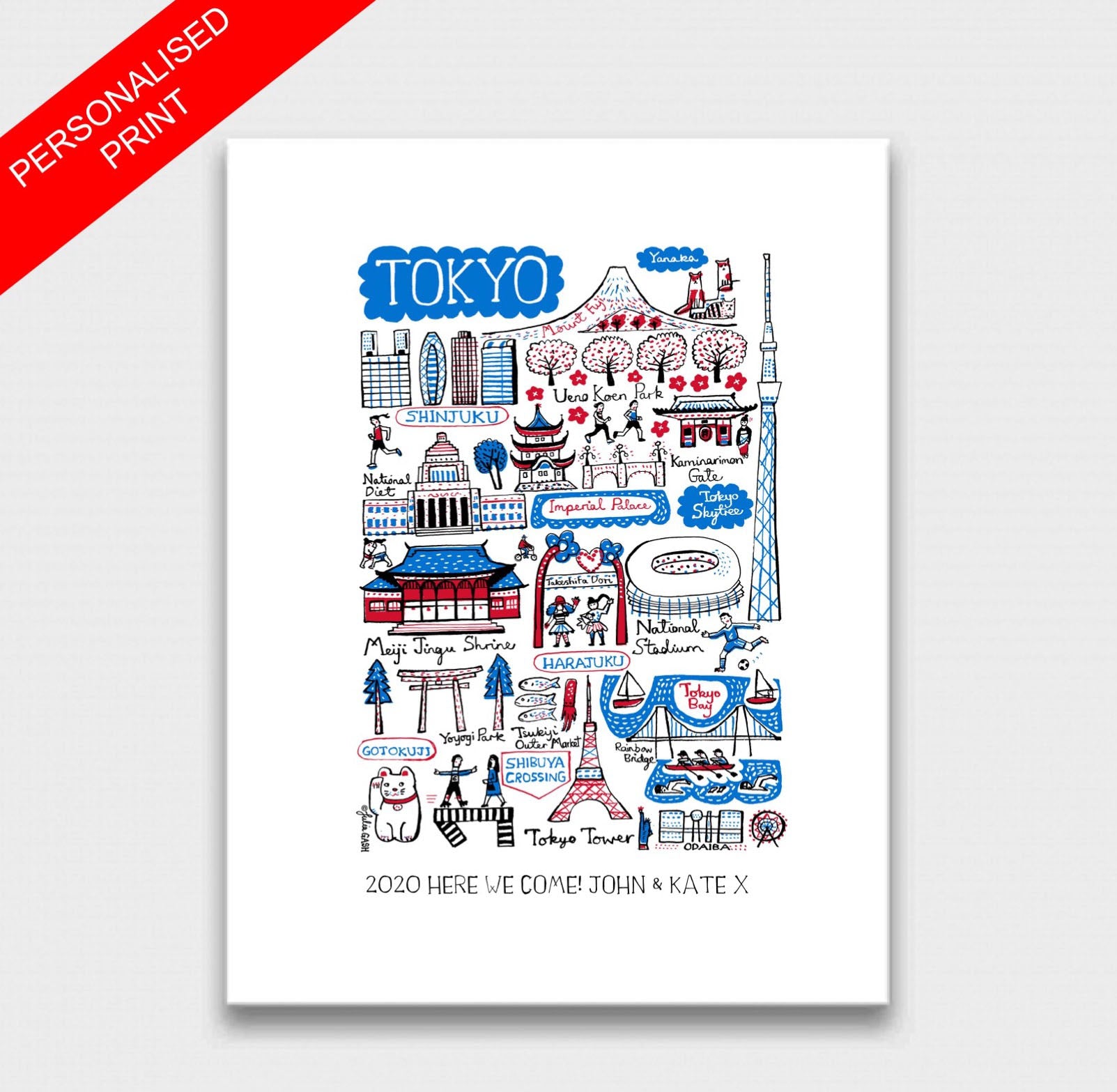 Tokyo Art Print - Julia Gash