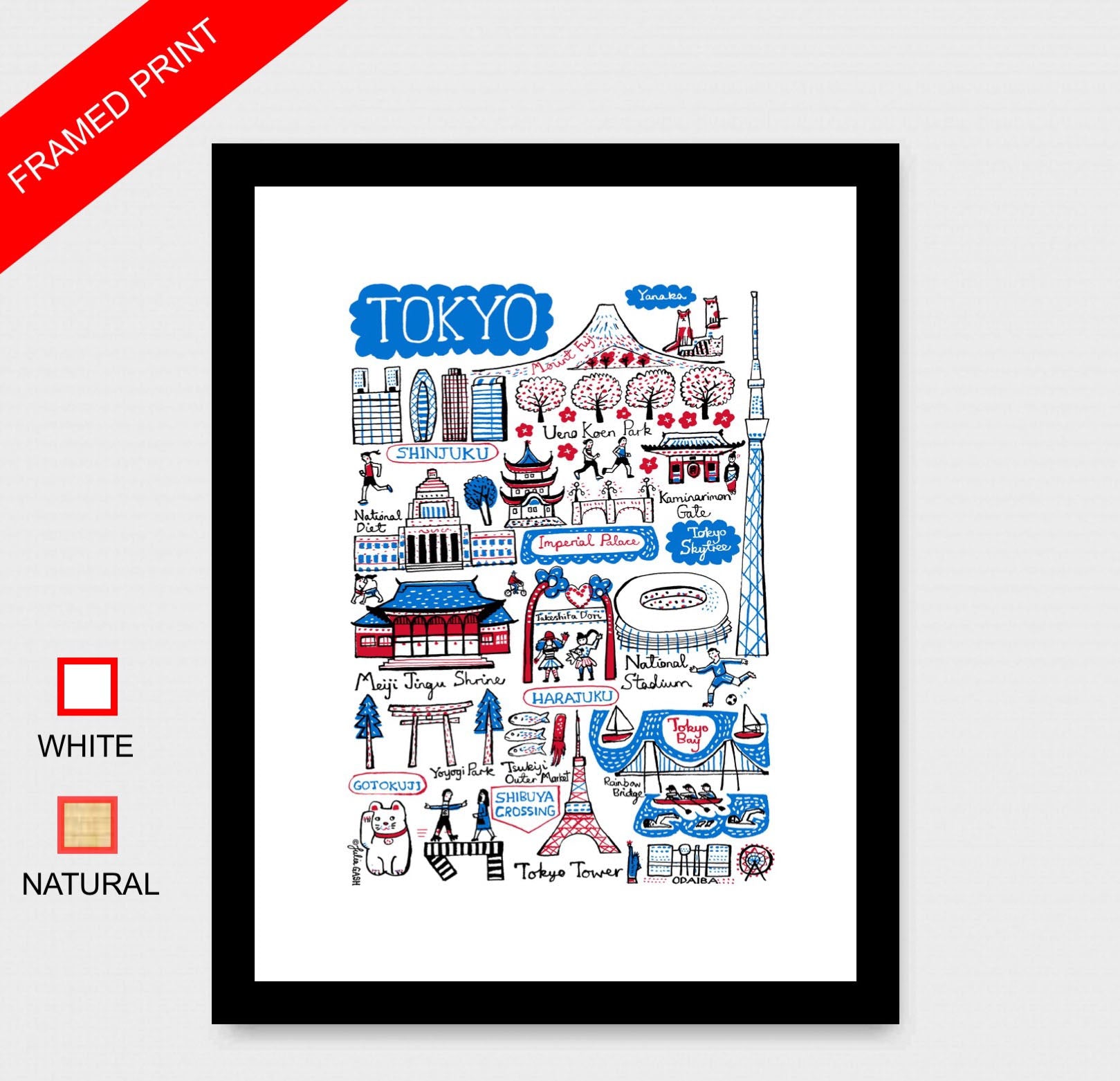 Tokyo Art Print - Julia Gash