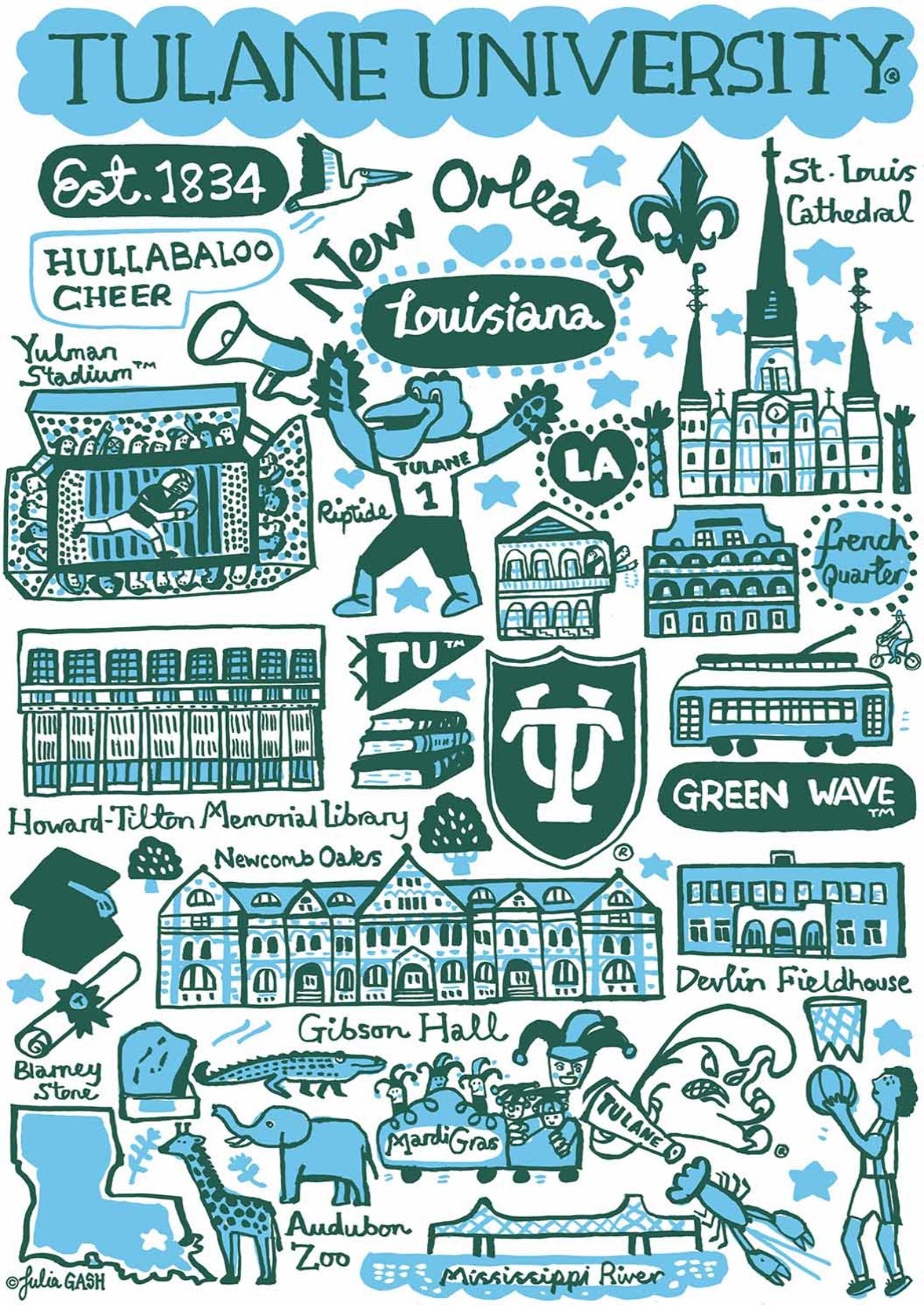 Tulane University by Julia Gash