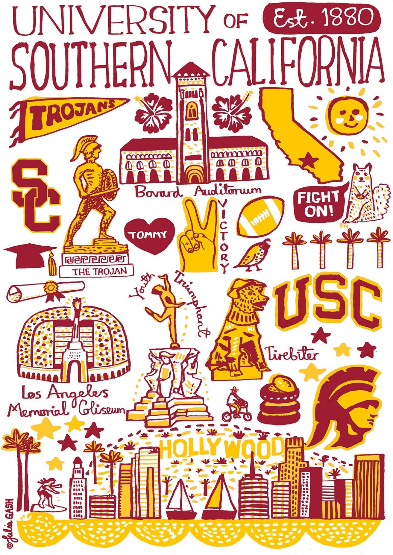 University of Southern California by Julia Gash