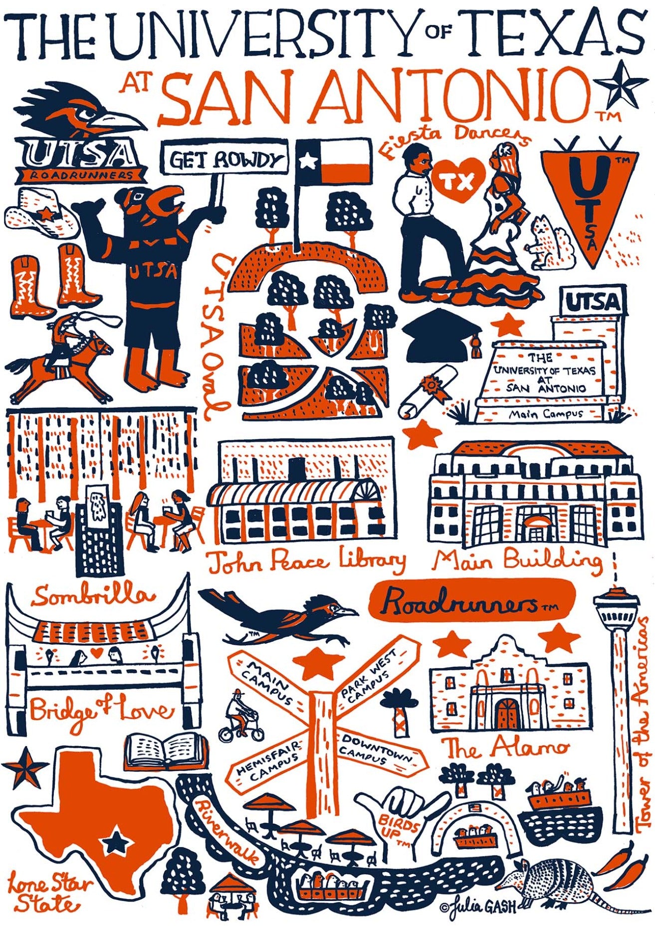 University of Texas at San Antonio by Julia Gash