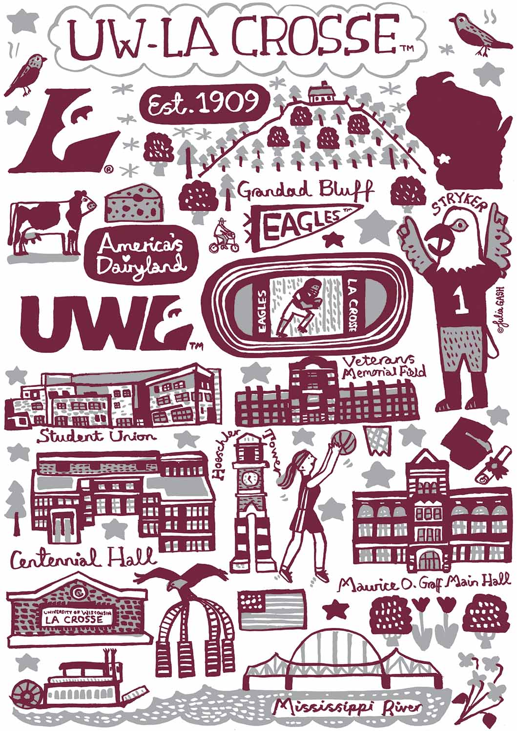 University of Wisconsin - La Crosse by Julia Gash