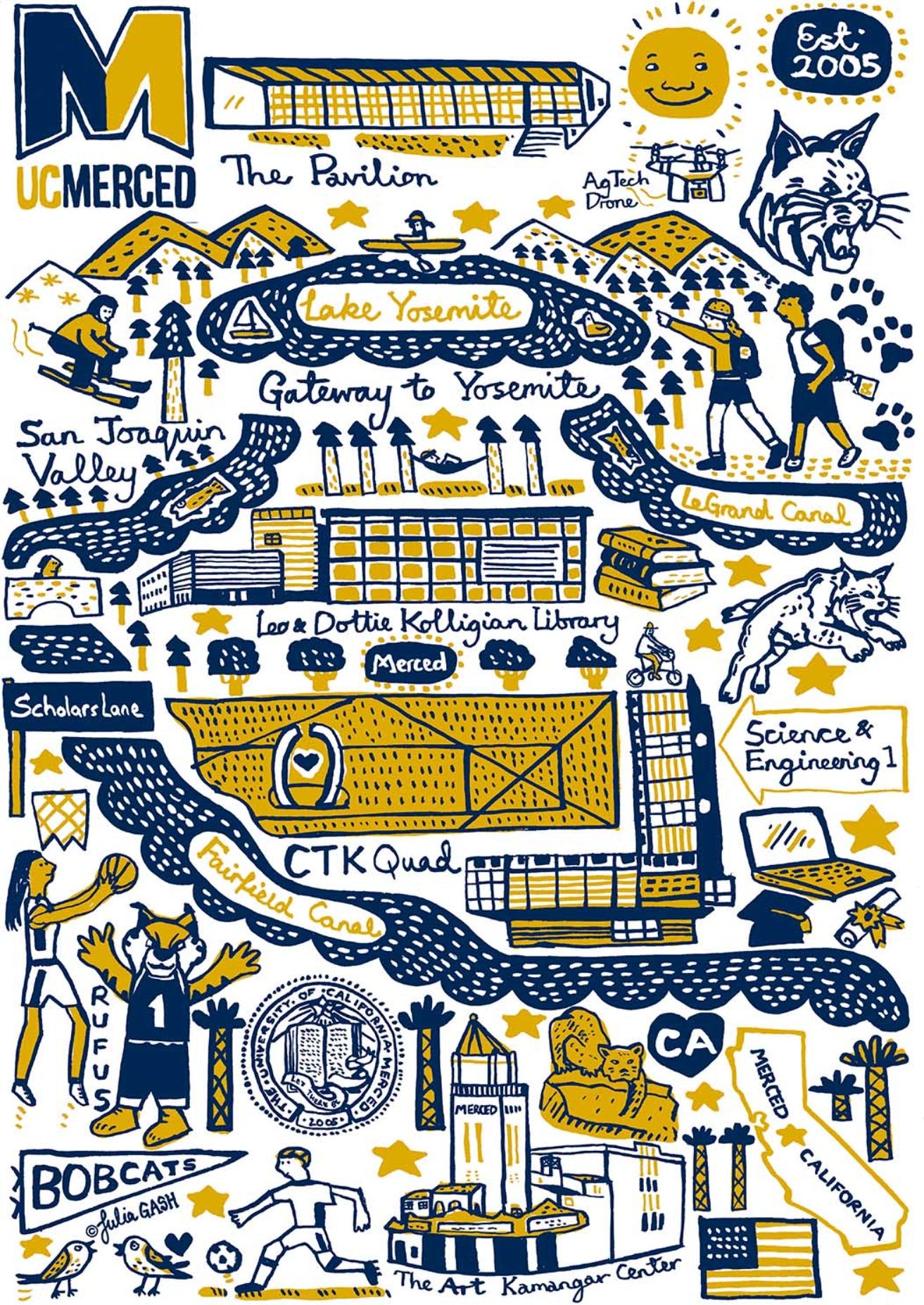 University of California by Julia Gash