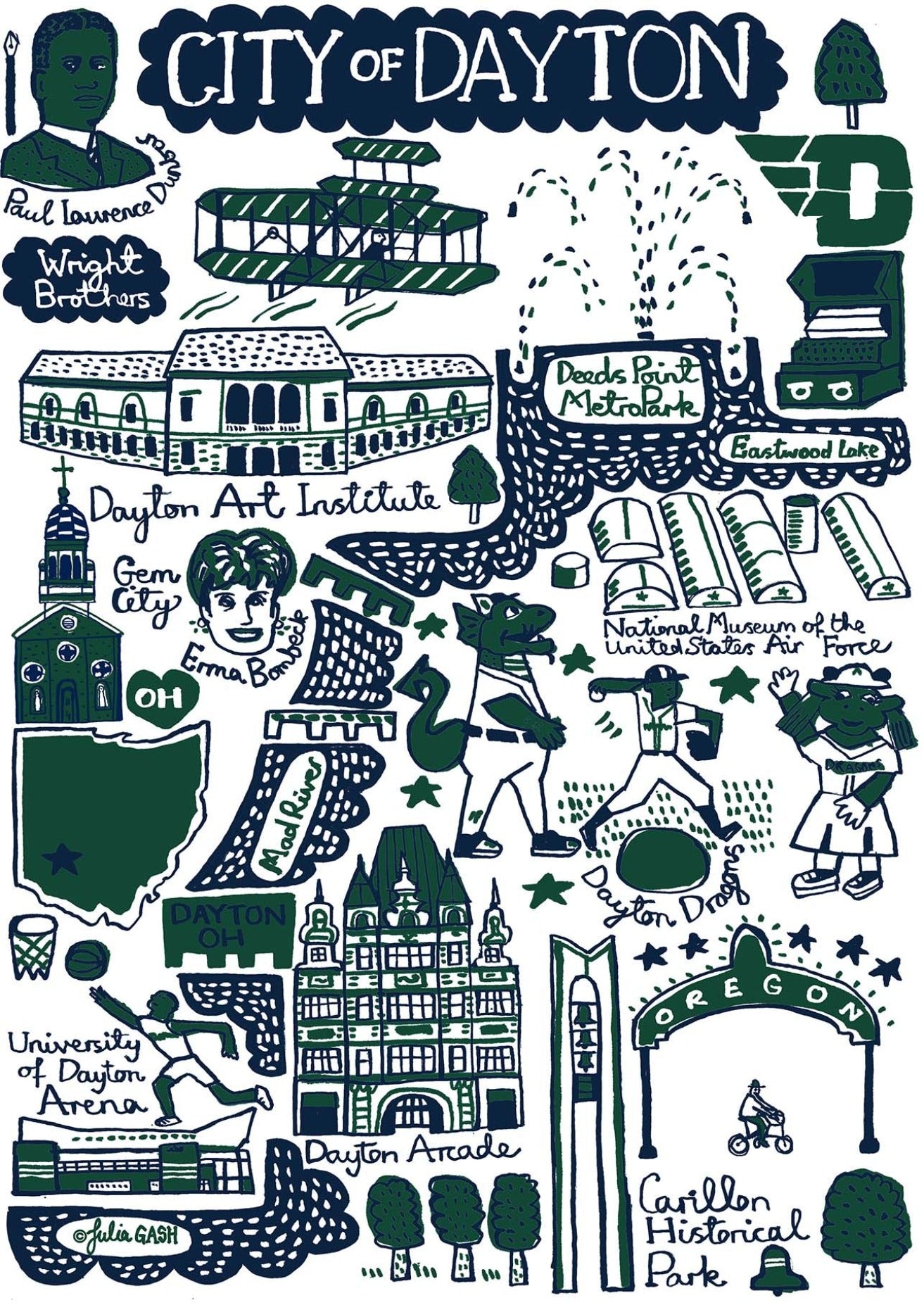 City of Dayton by Julia Gash