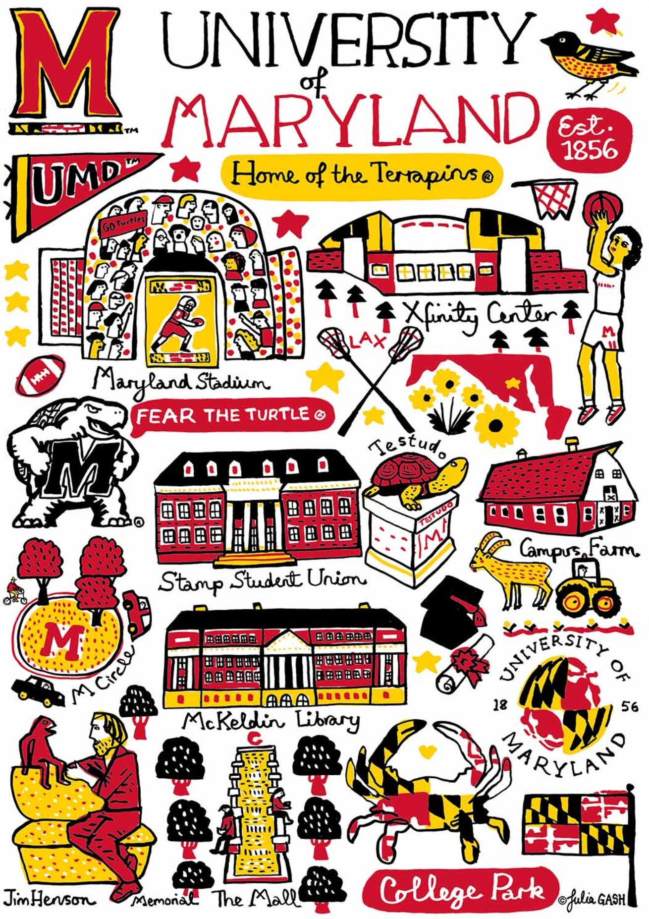 University of Maryland by Julia Gash