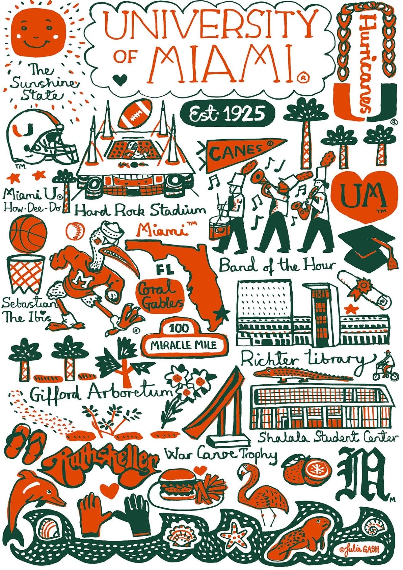 University of Miami by Julia Gash