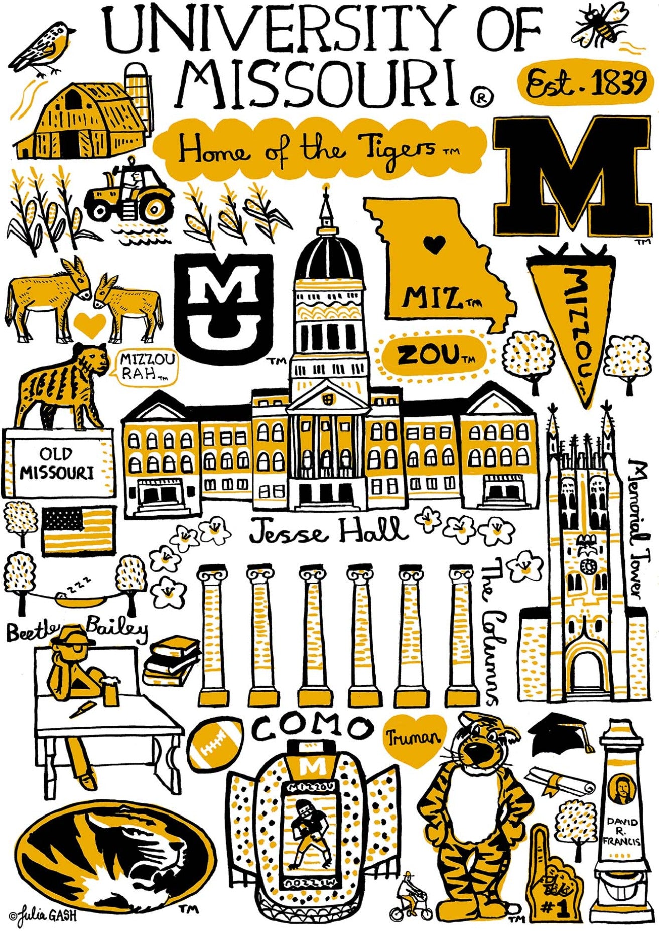 University of Missouri by Julia Gash