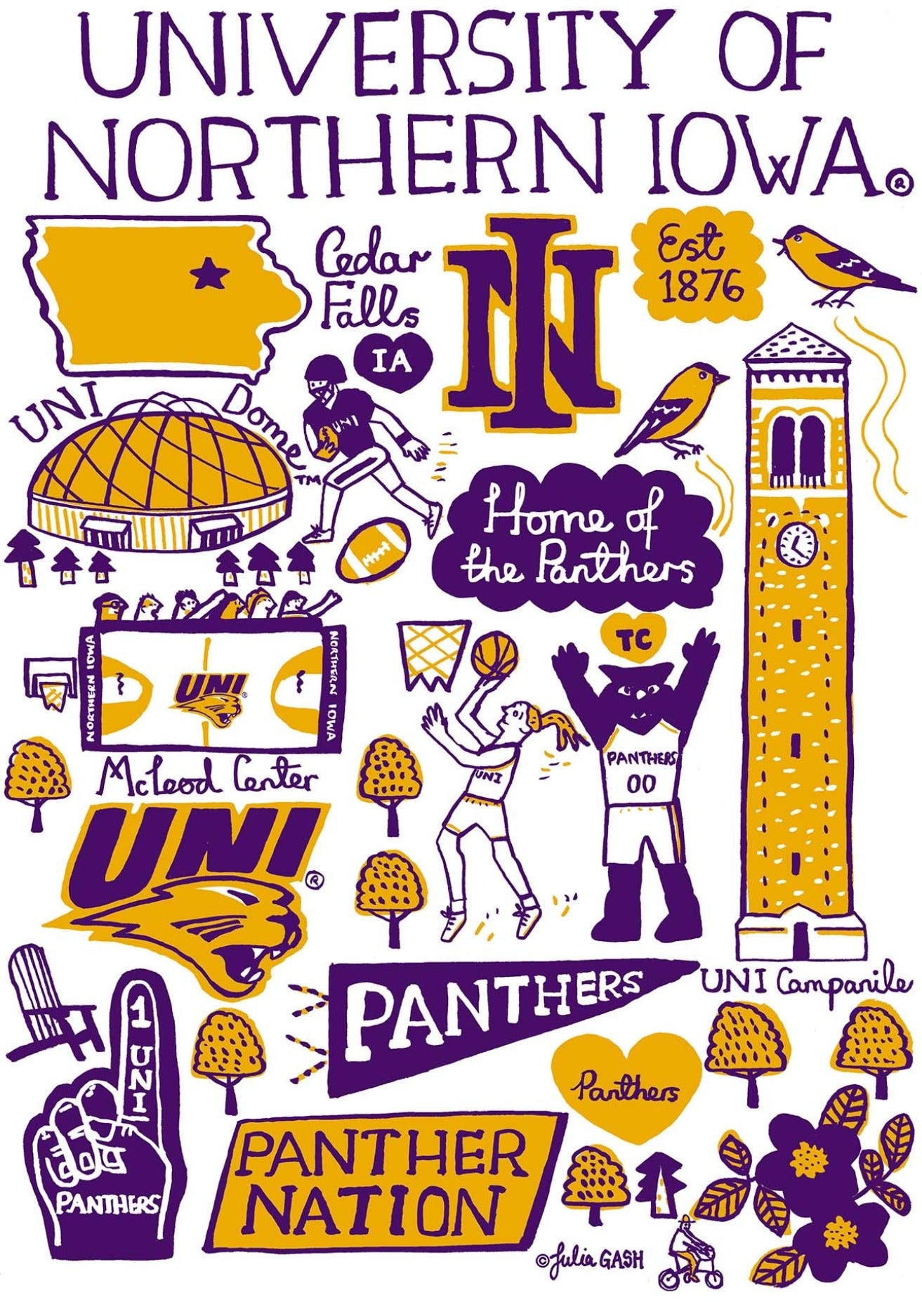 University of Northern Iowa by Julia Gash
