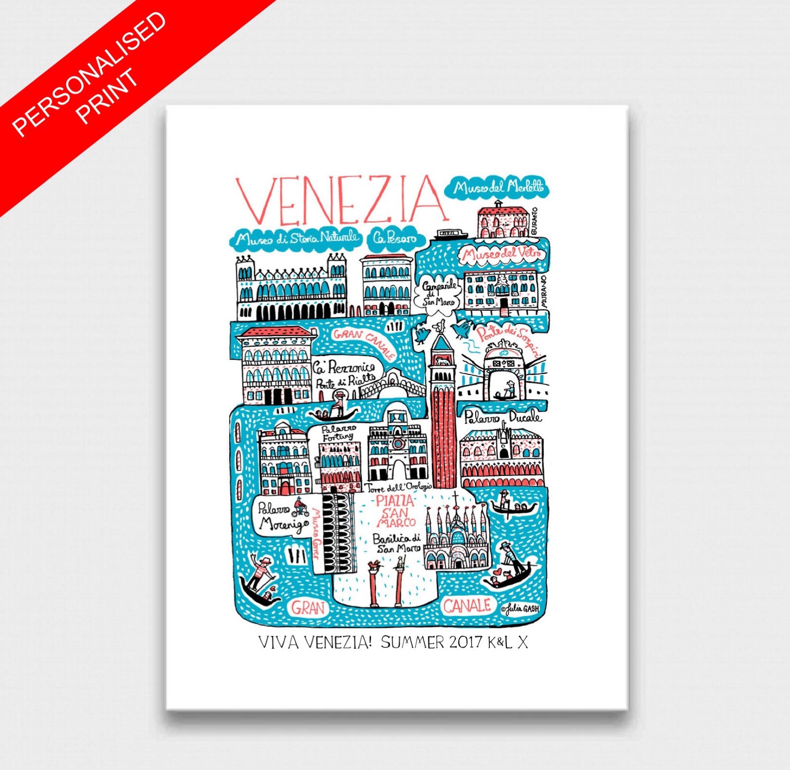 Venezia Art Print - Julia Gash