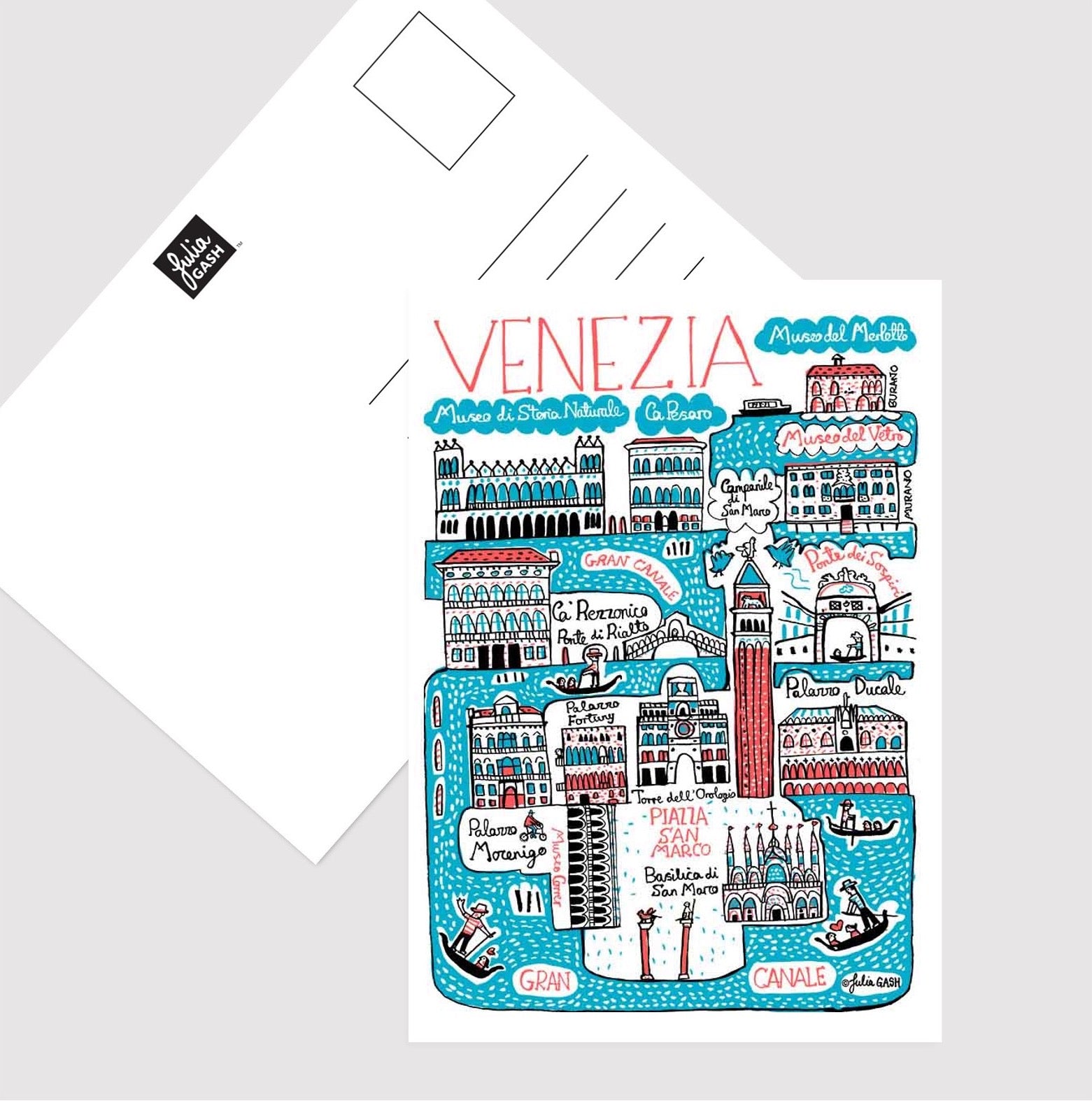 Venezia Postcard - Julia Gash