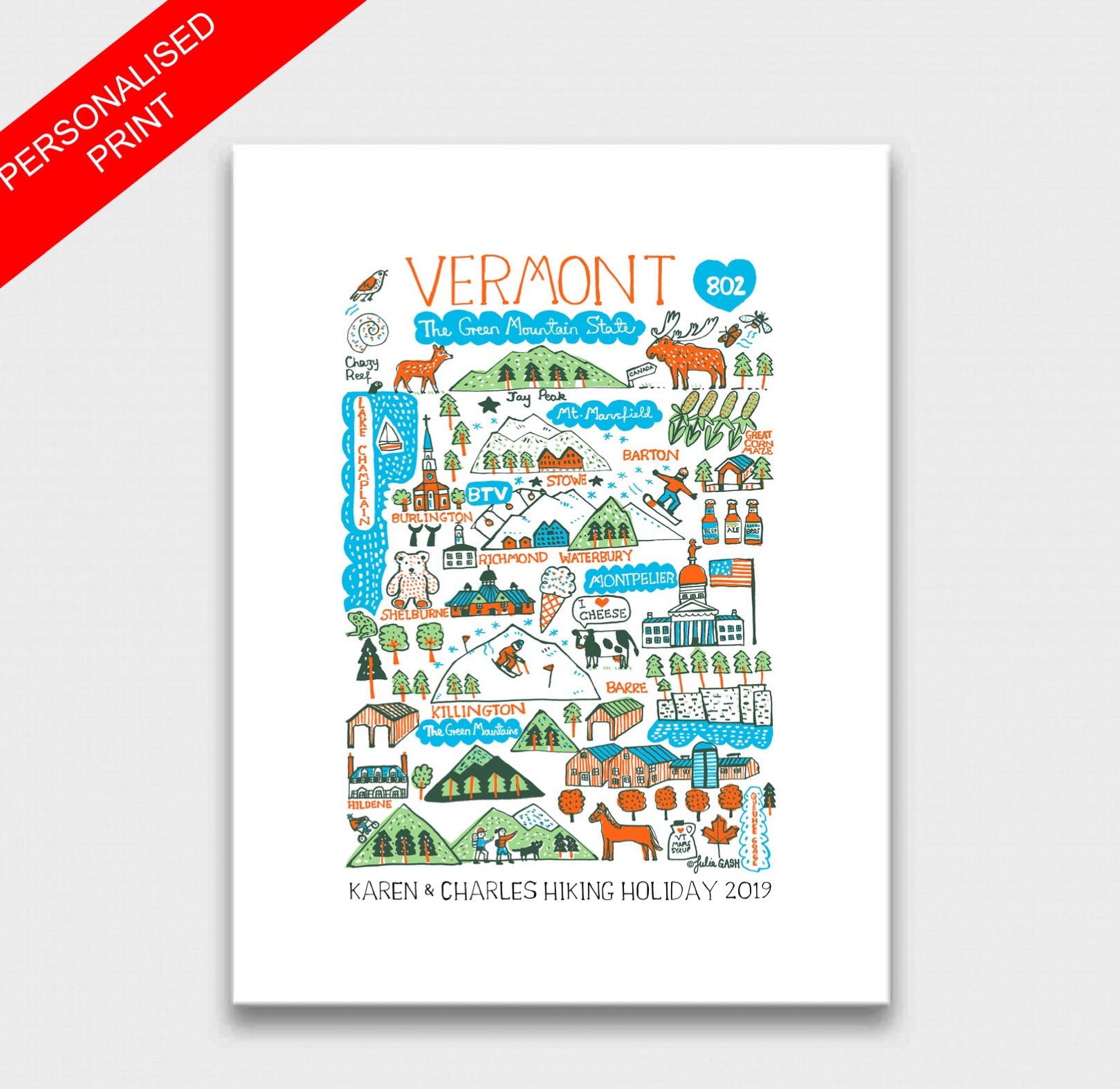 Vermont Art Print - Julia Gash