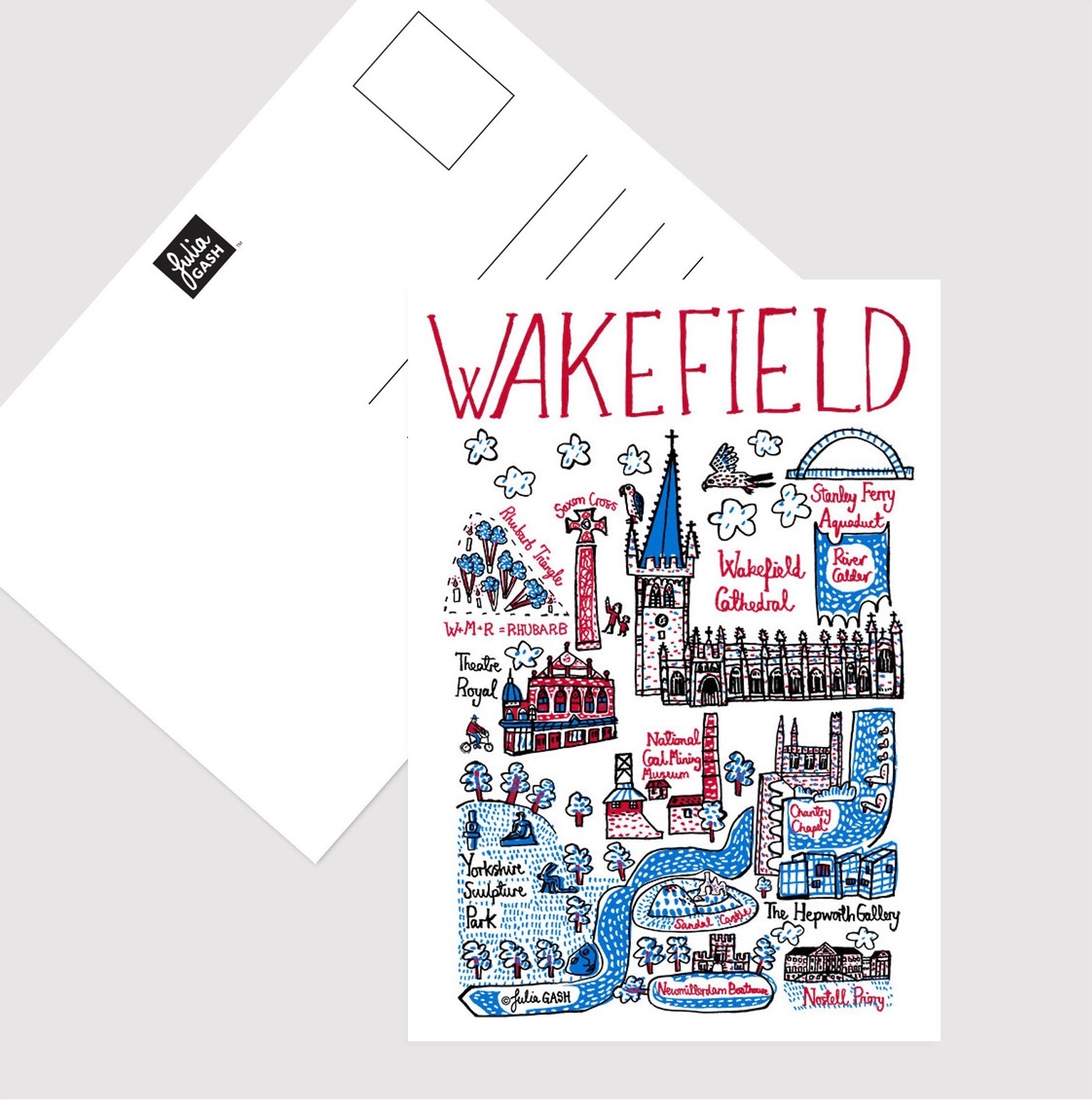 Wakefield Postcard - Julia Gash