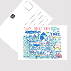 Washington Postcard - Julia Gash