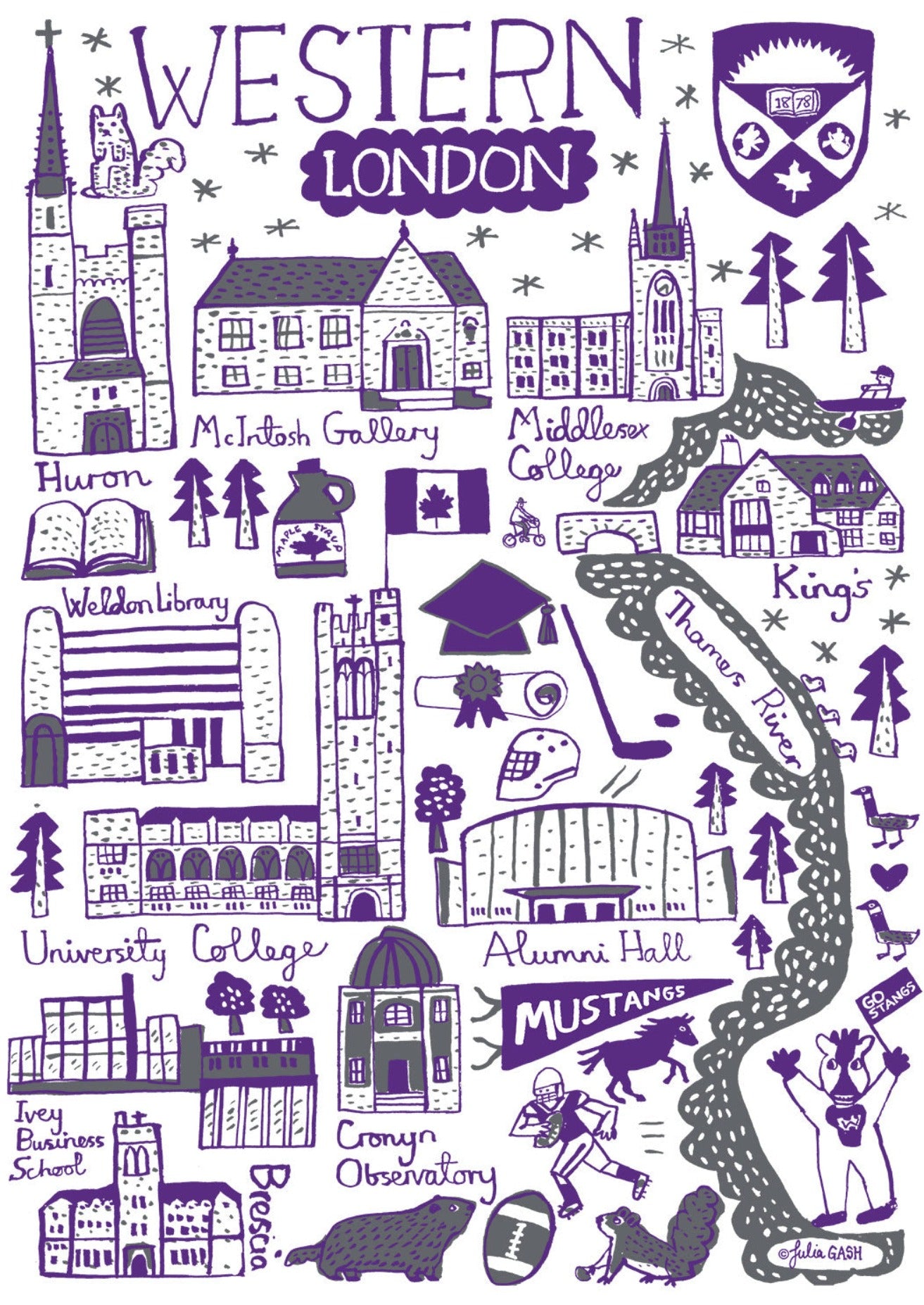 Western University by Julia Gash