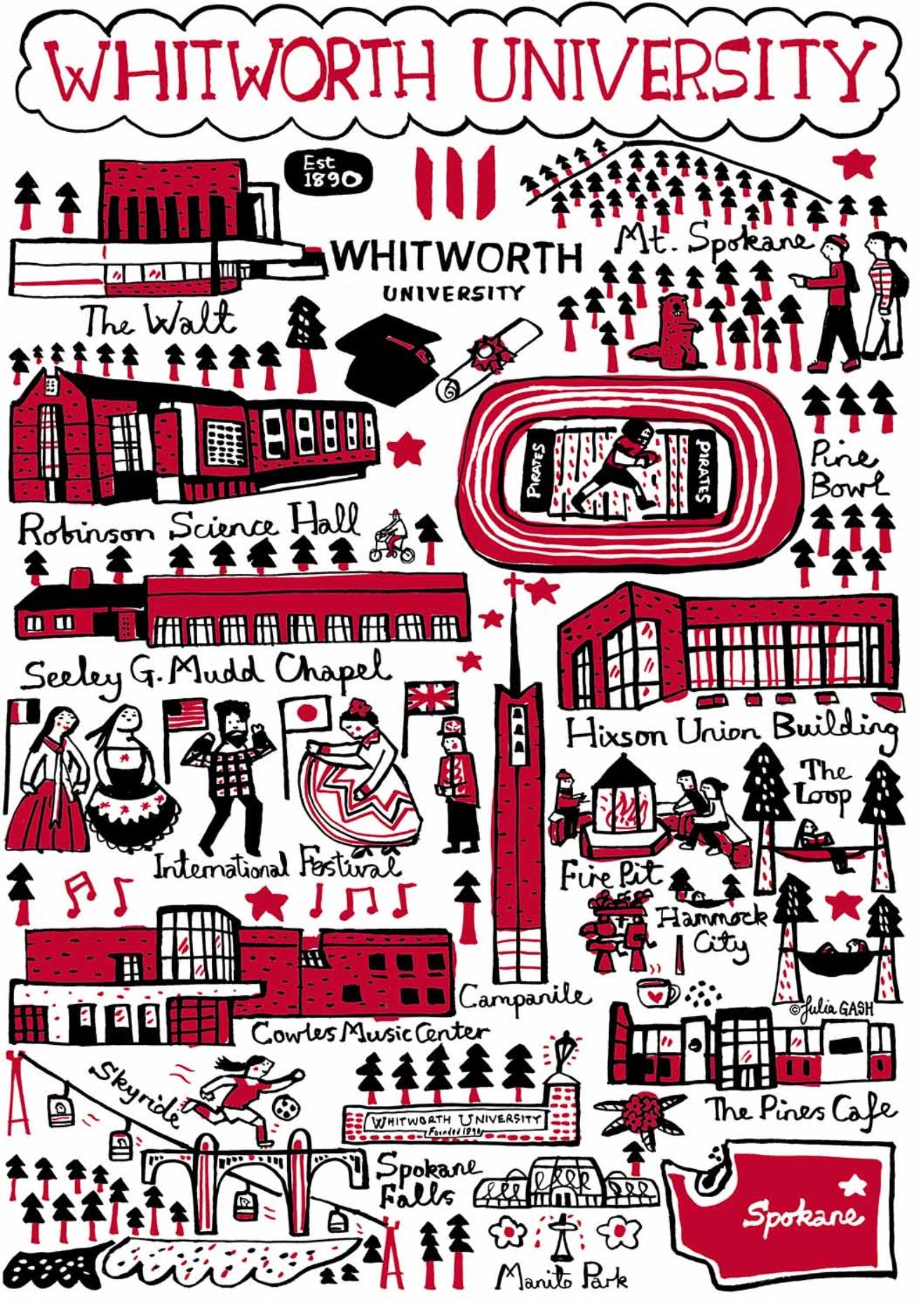 Whitworth Uni by Julia Gash