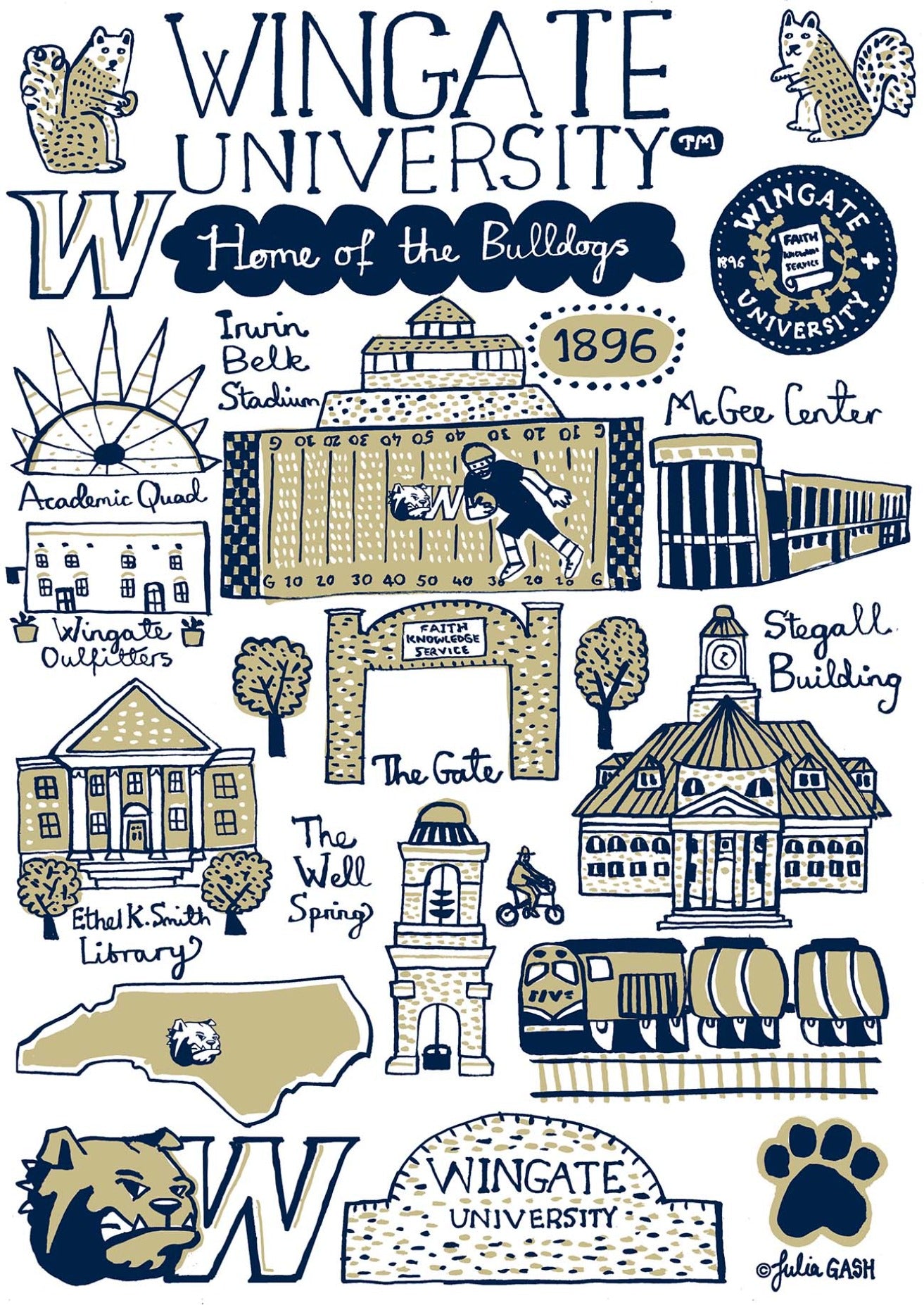 Wingate Uni by Julia Gash