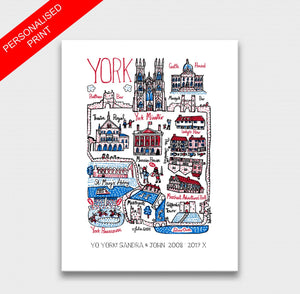York Art Print - Julia Gash