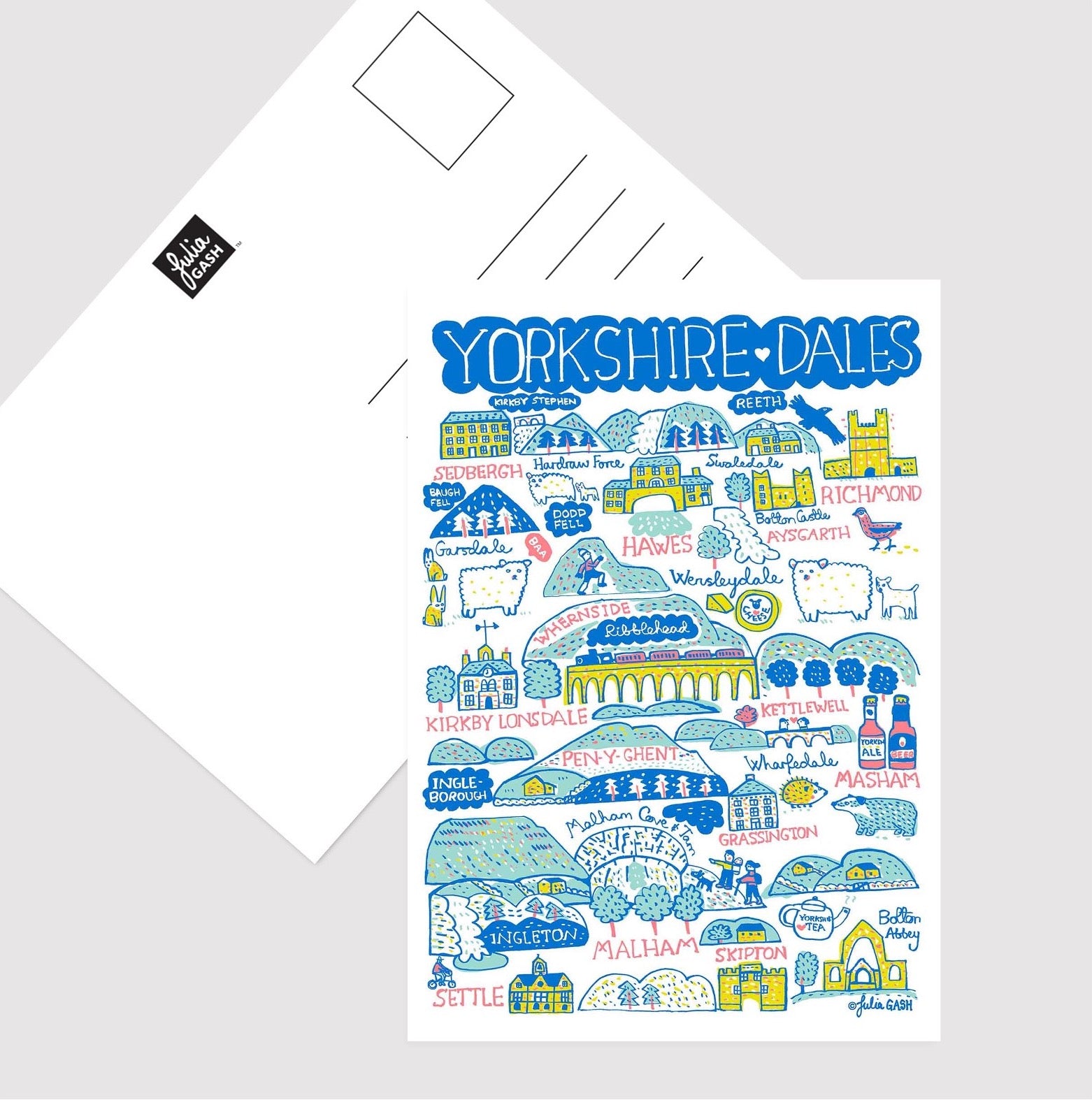 Yorkshire Dales Postcard - Julia Gash