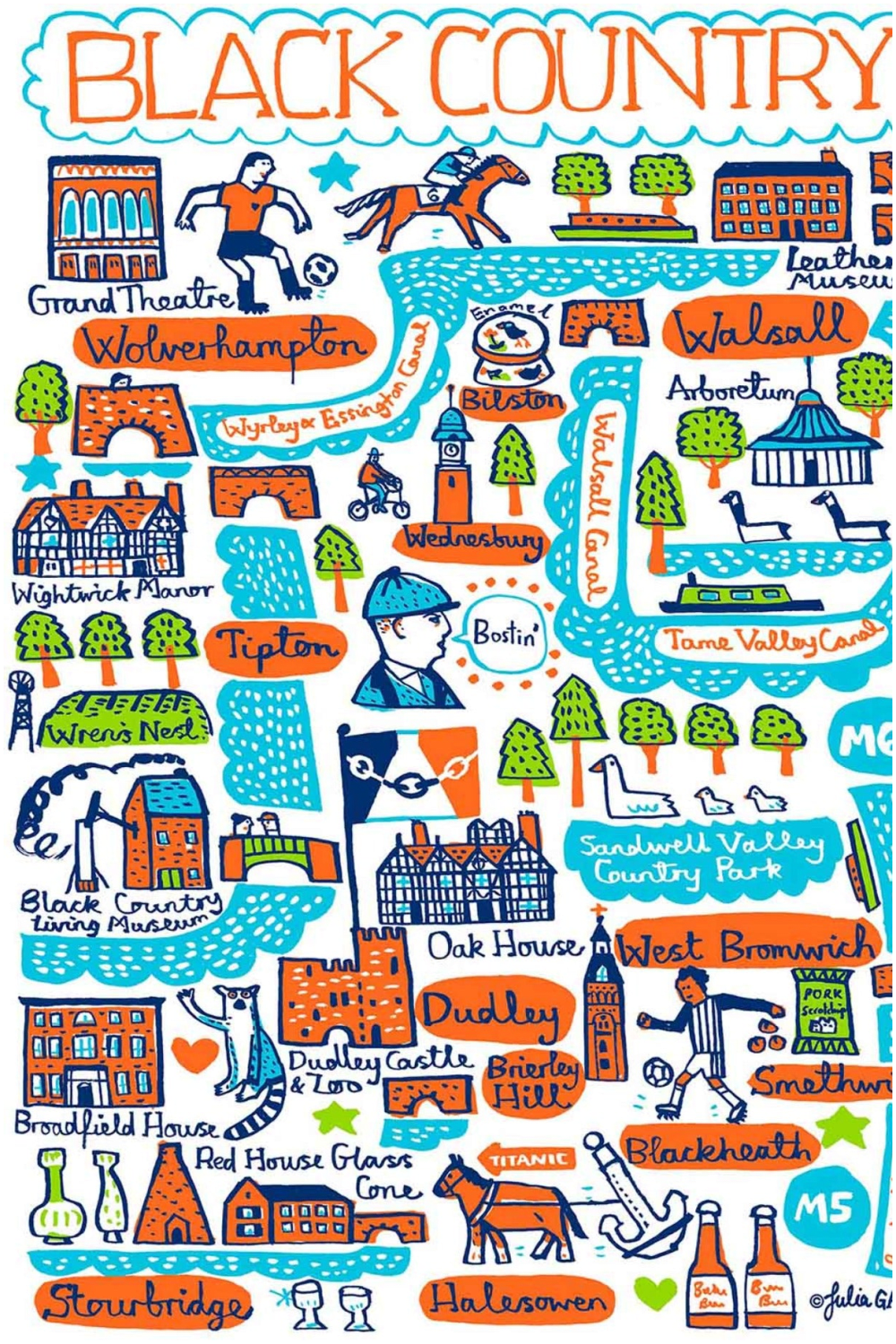The Black Country Art Print Bundle - Julia Gash