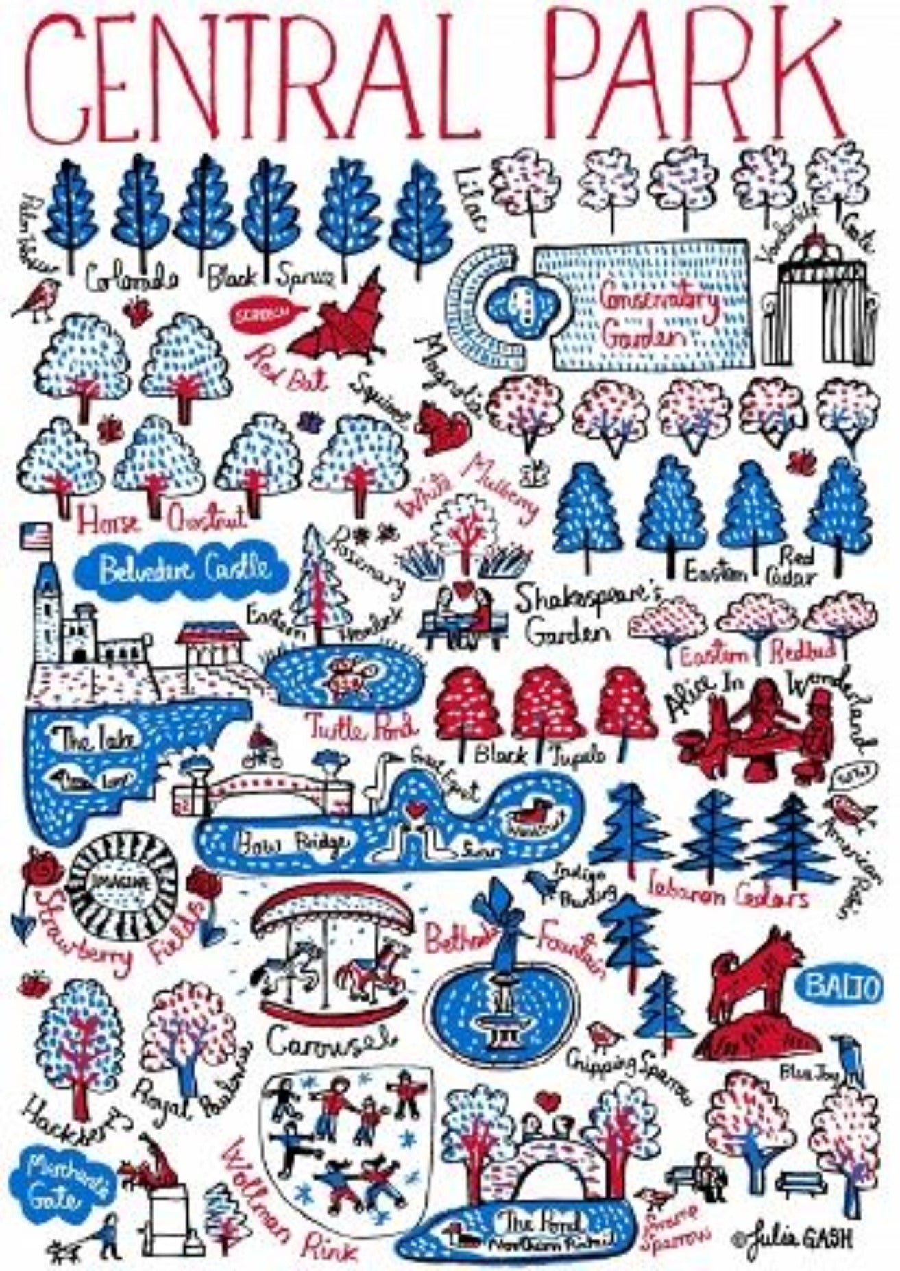 Greeting Card by Julia Gash