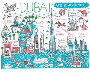 Dubai Art Print - Julia Gash