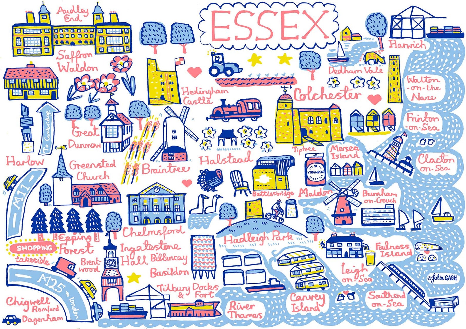 Essex Postcard - Julia Gash