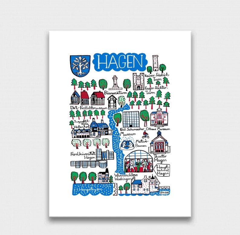 Hagen Art Print - Julia Gash