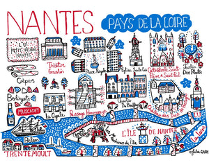 Nantes Art Print - Julia Gash