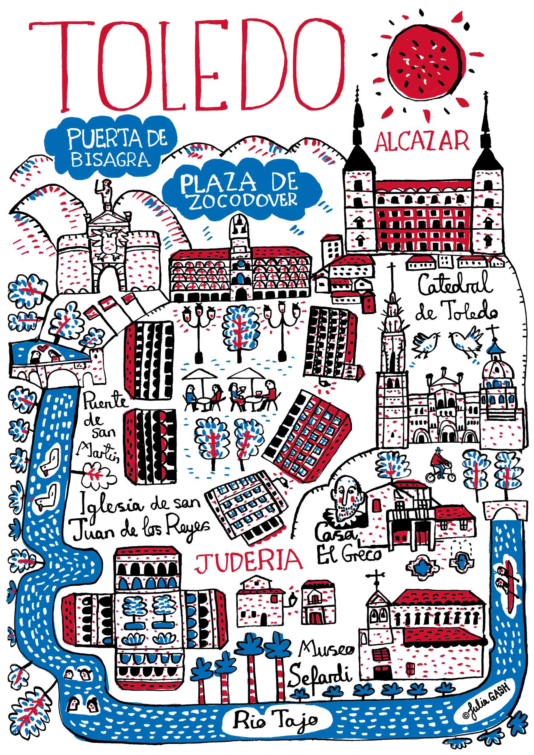 Toledo Postcard