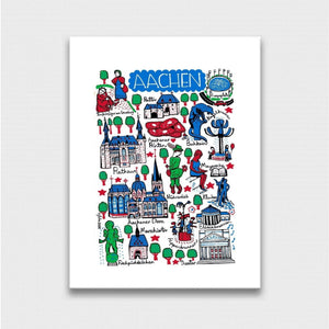 Aachen Art Print by Julia Gash