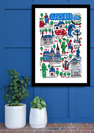 Aachen Art Print by Julia Gash