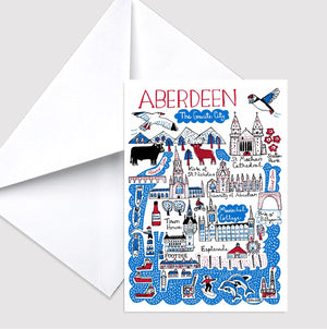 Aberdeen Greeting Card by Julia Gash