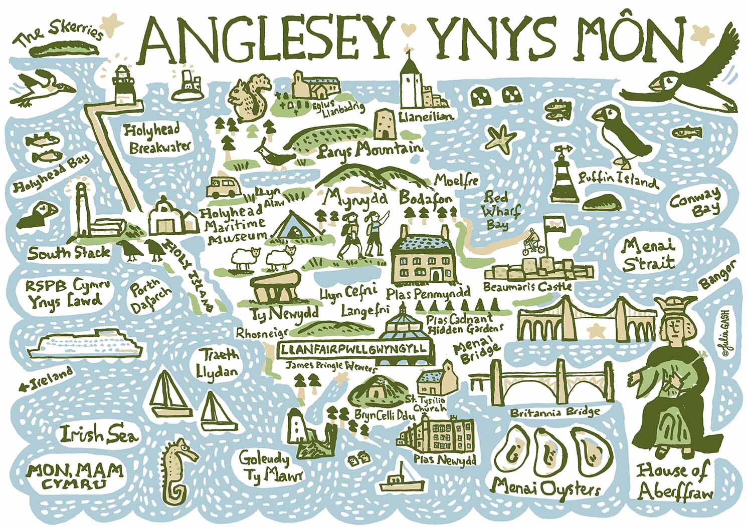 Anglesey Art Print