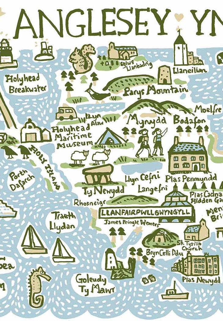 Anglesey Art Print