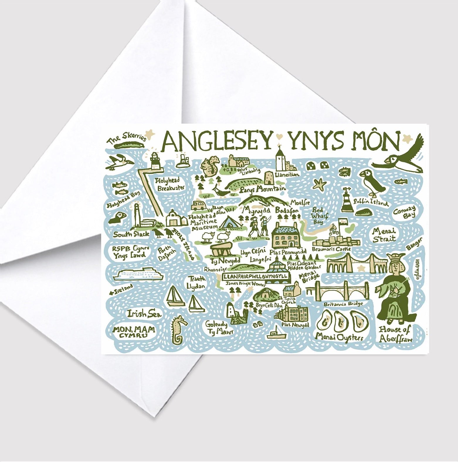 Anglesey Greeting Card