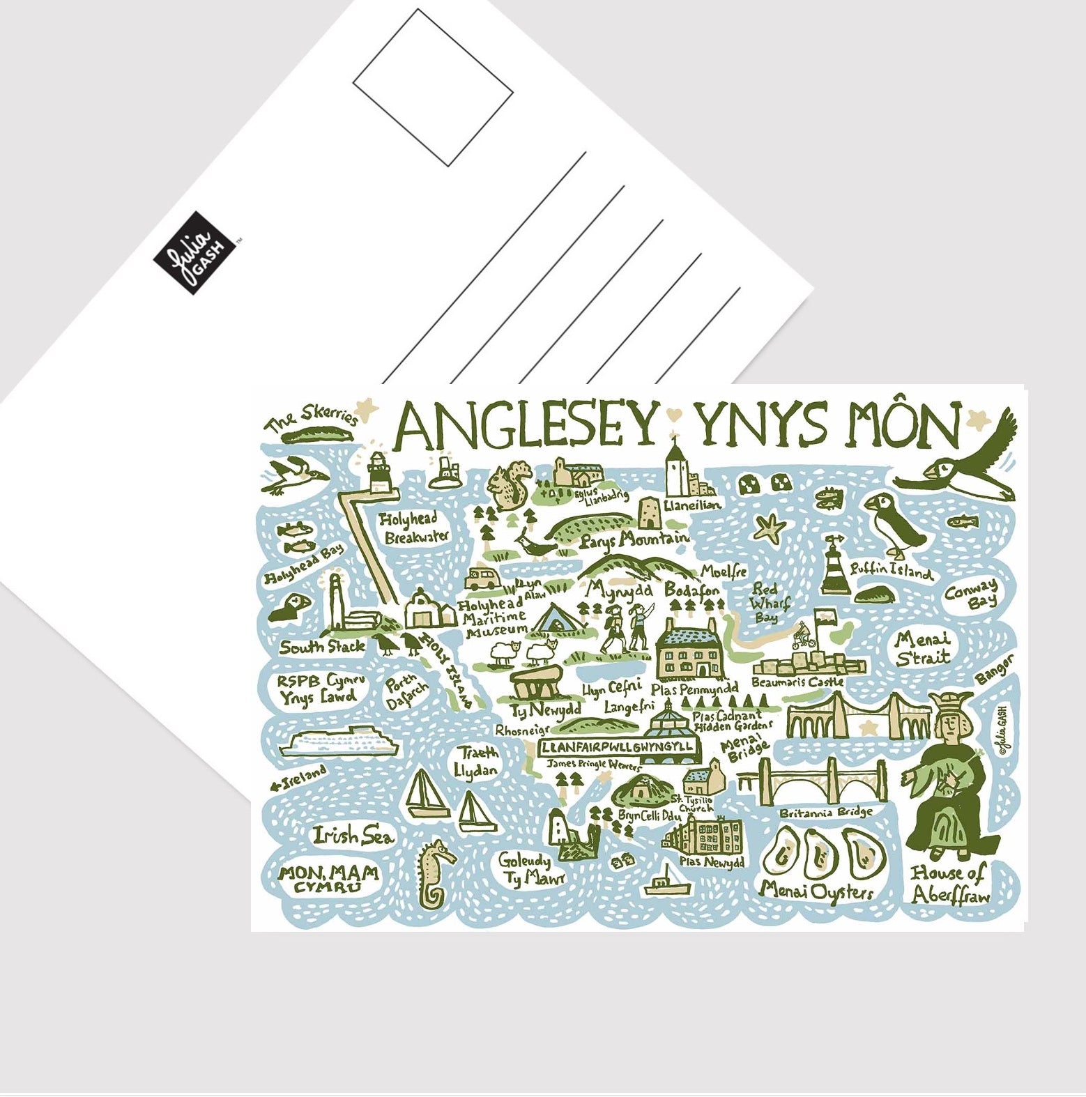 Anglesey Postcard