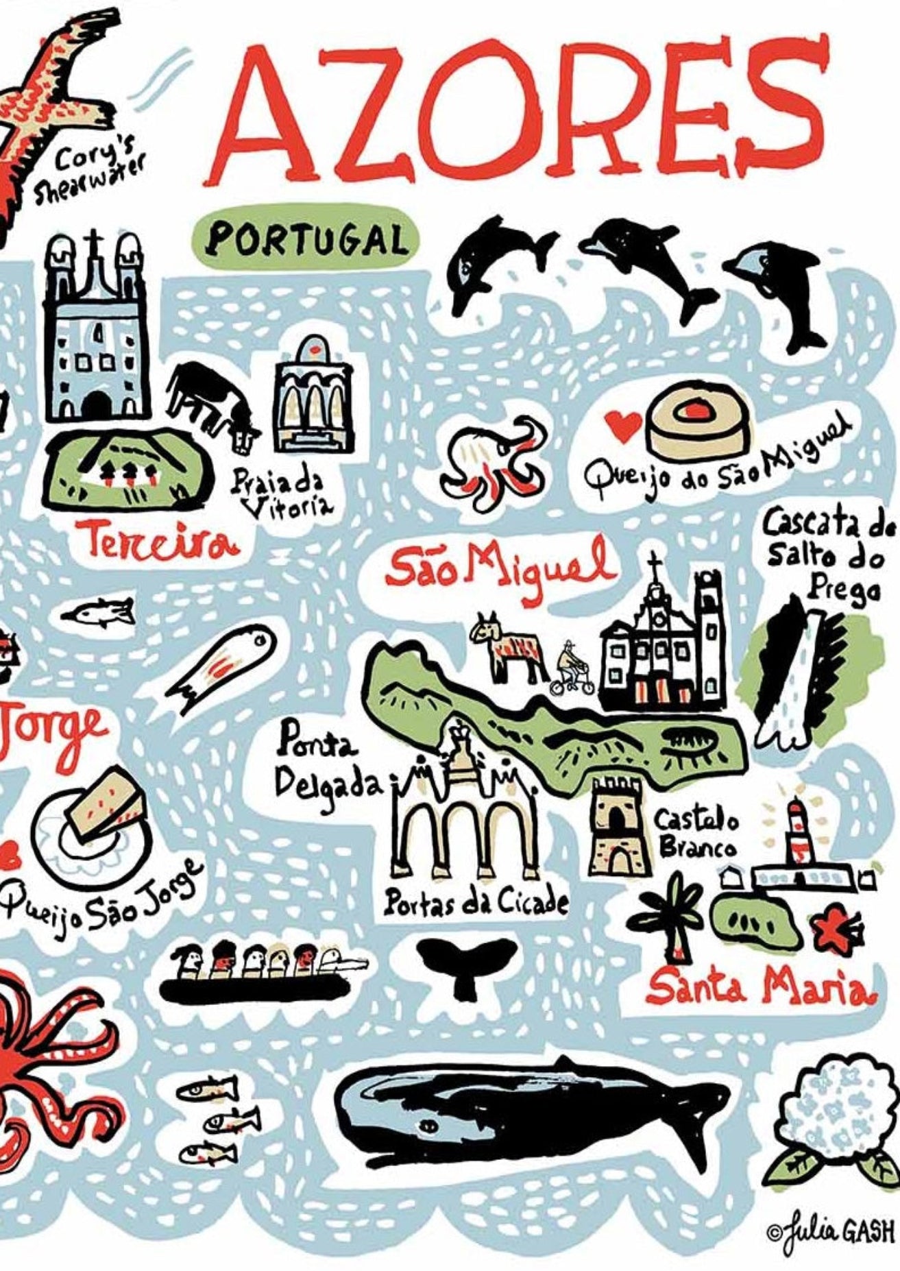 Azores Art Print
