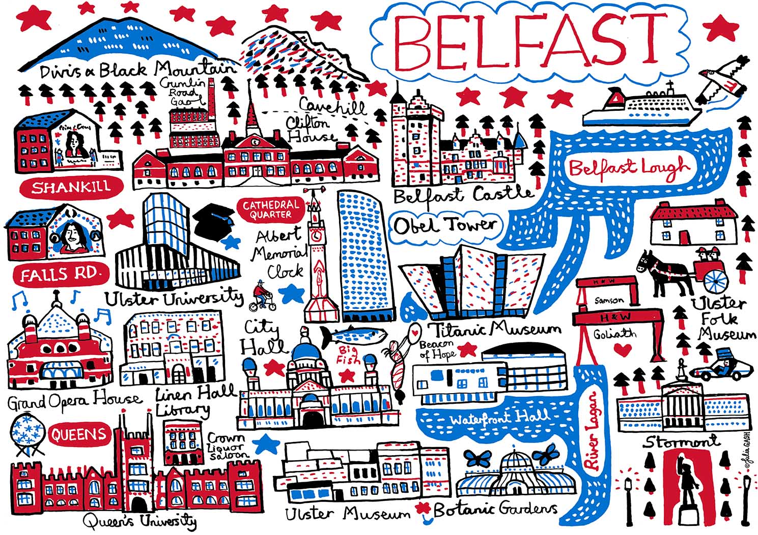 Belfast V1 Art Print