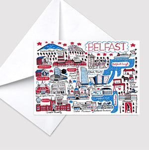 Belfast V1 Greeting Card