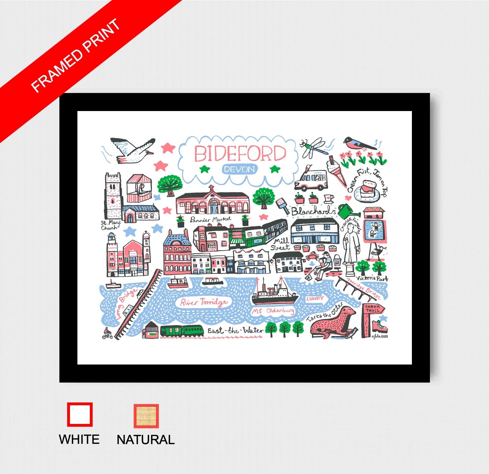 Bideford Art Print