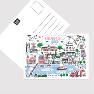 Bideford Postcard by Julia Gash