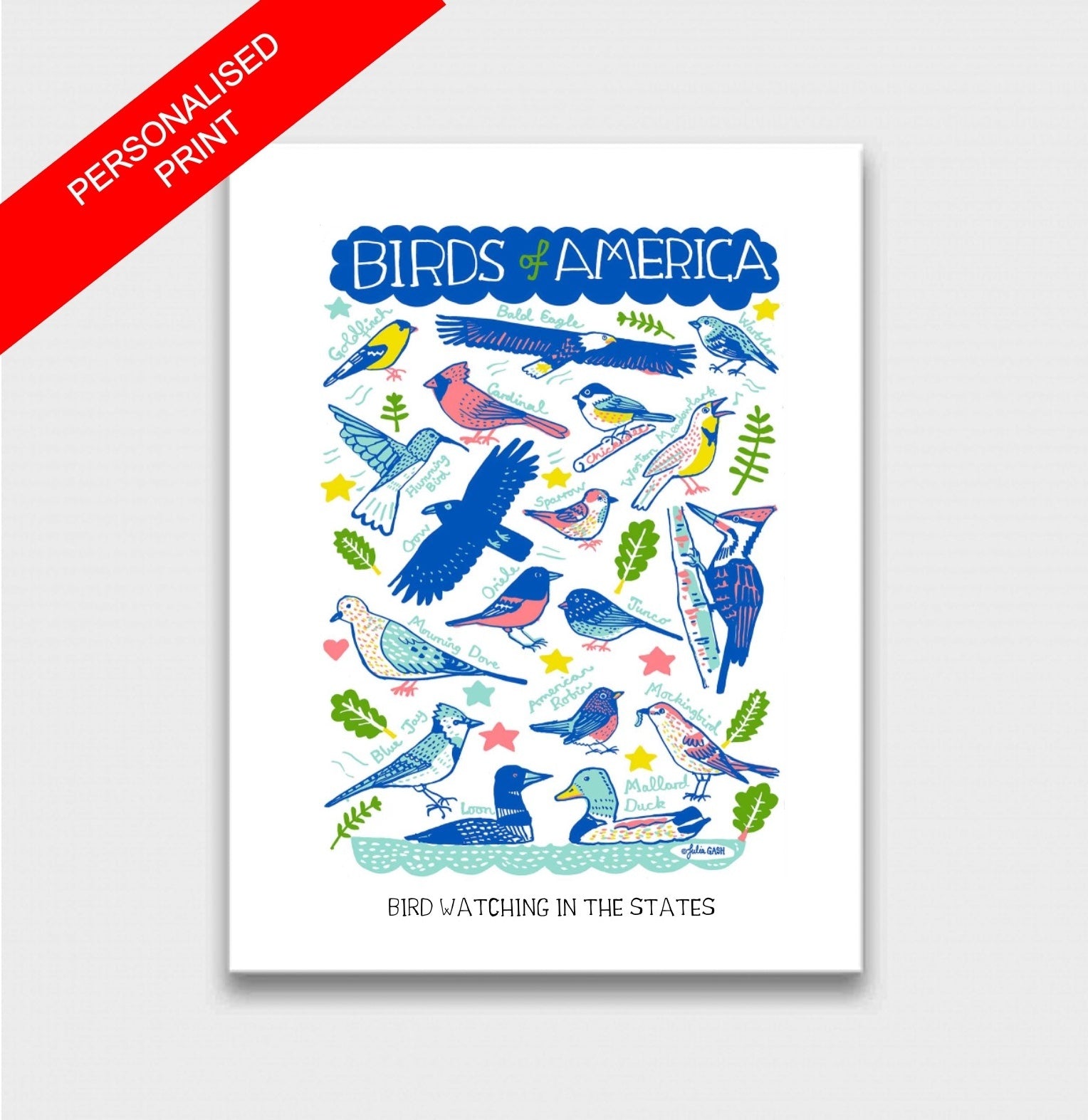 Birds of America Art Print