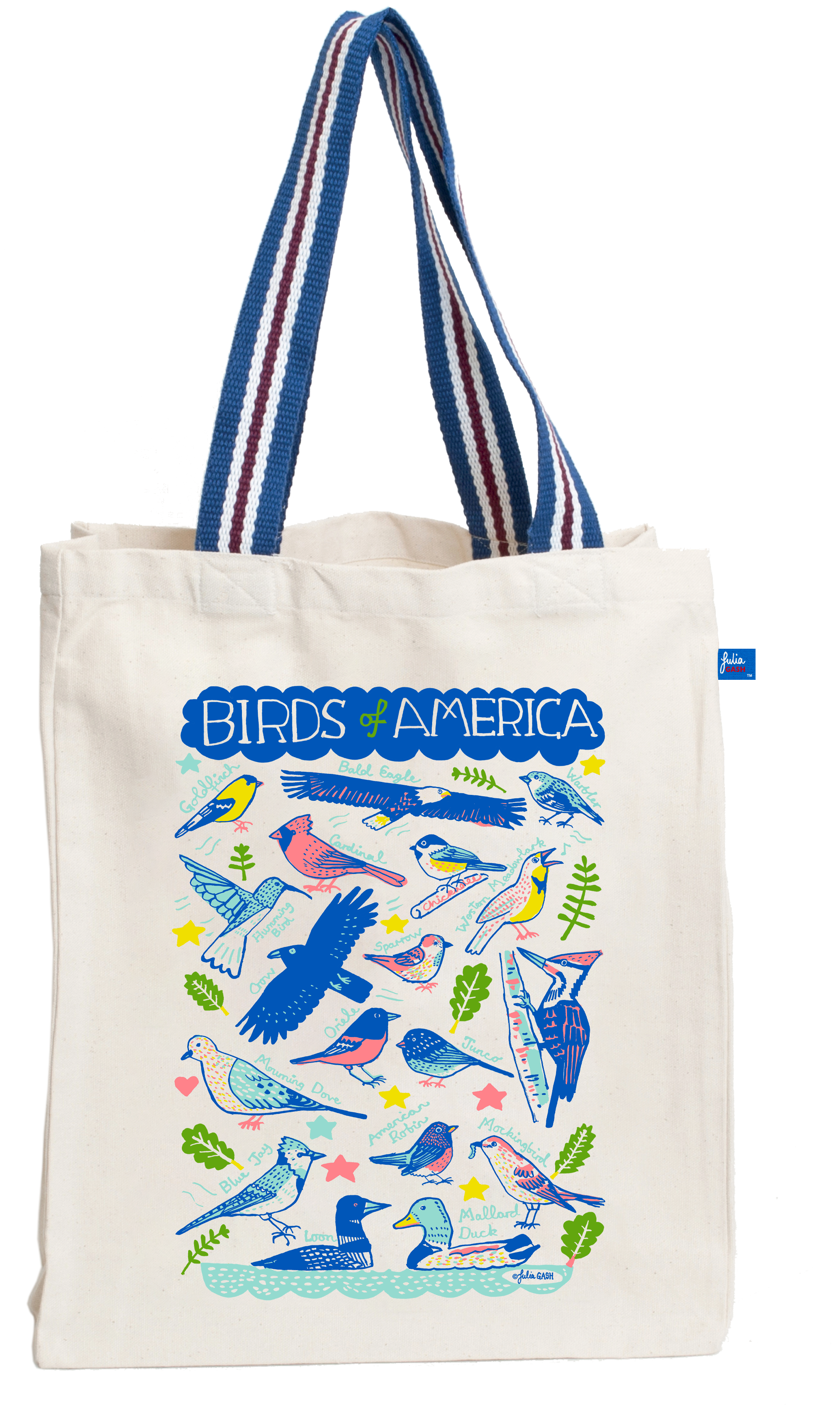 Birds of America Tote Bag - Julia Gash