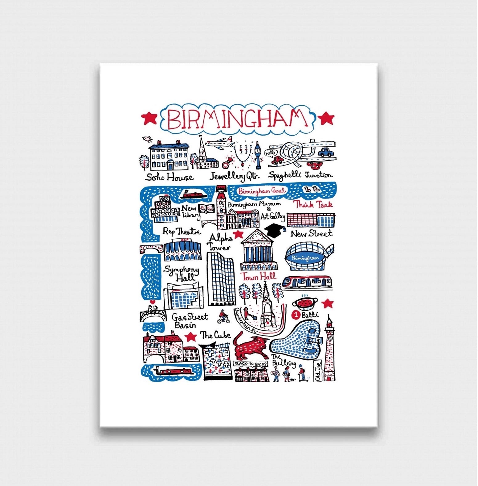 Birmingham Art Print - Julia Gash