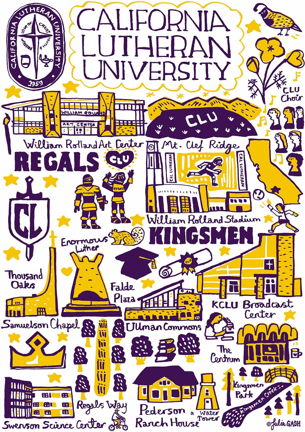 California Lutheran University Design by Julia Gash