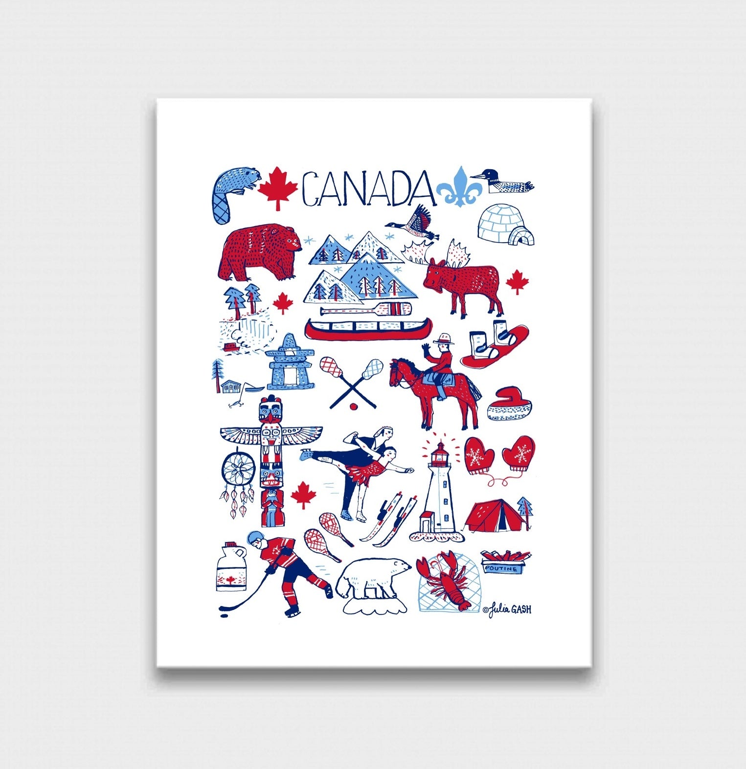 Canada Art Print